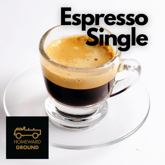 Espresso Single Shot Homeward Ground Coffee